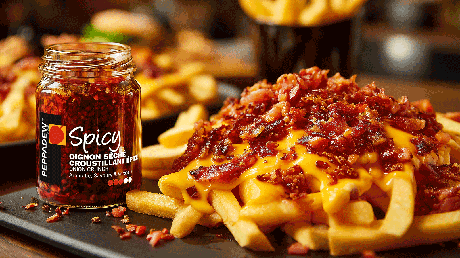 Peppadew-poutine